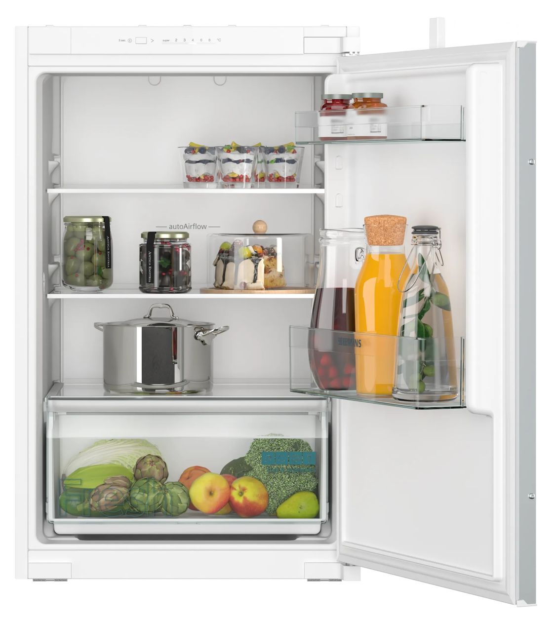 iQ100 KI21RNSE0 Schlepptür 136 l 88 cm Einbaukühlschrank EEK: E 92 kWh Jahr 