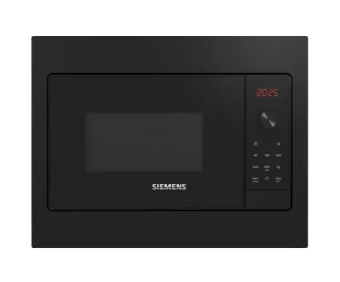 iQ300 BF523LMB3 Einbau-Mikrowelle 800 W Größe: klein 5 Stufen (Schwarz, Edelstahl) 