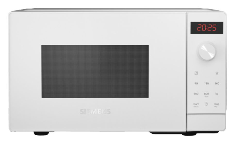 iQ300 FF023LMW0 Freistehende Mikrowelle 800 W Größe: klein 5 Stufen  (Weiß) 
