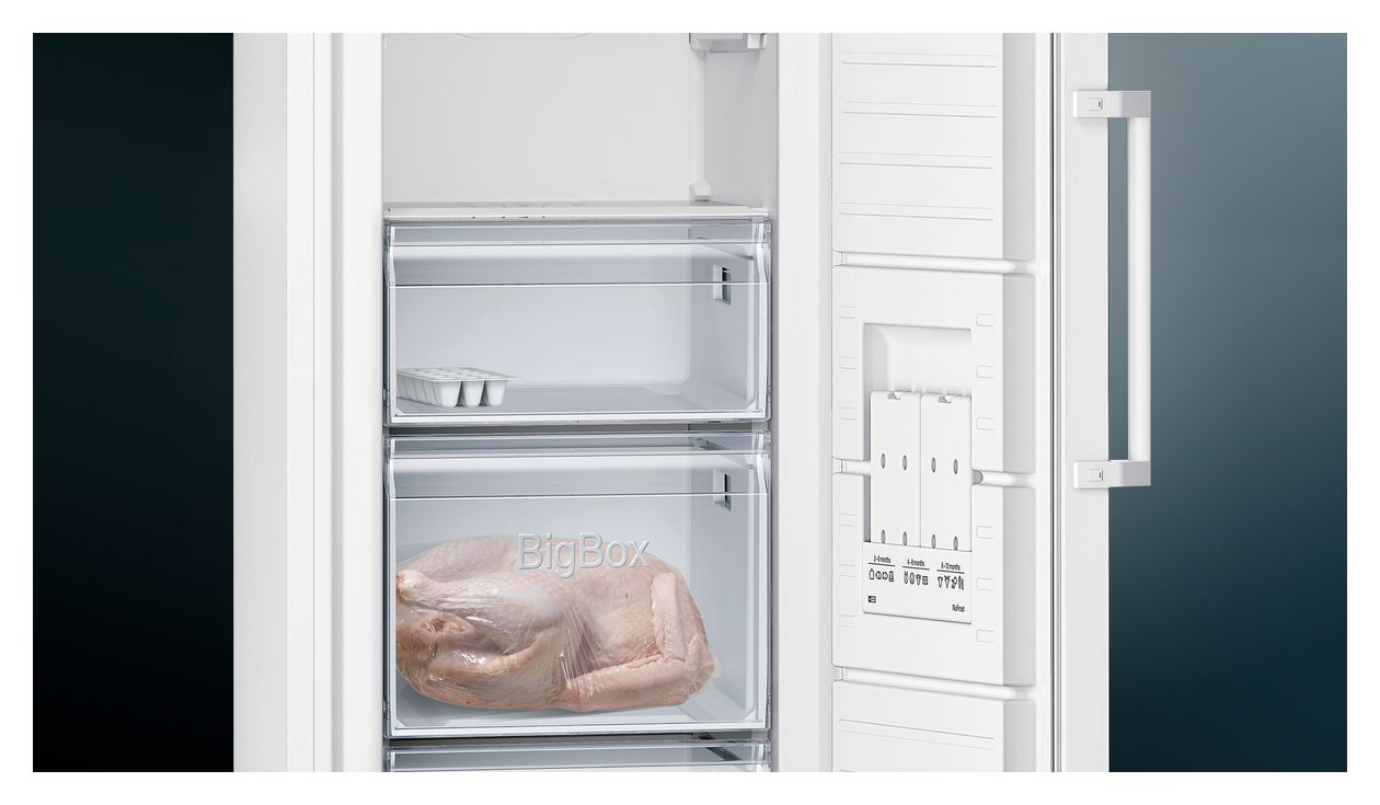 iQ300 GS29NVWEP 200 l Gefrierschrank 221 kWh Jahr NoFrost  (Weiß) 