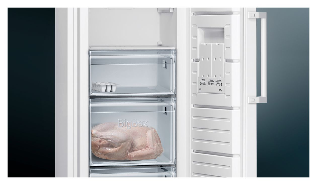 iQ300 GS33NVWEP 225 l Gefrierschrank 229 kWh Jahr NoFrost  (Weiß) 