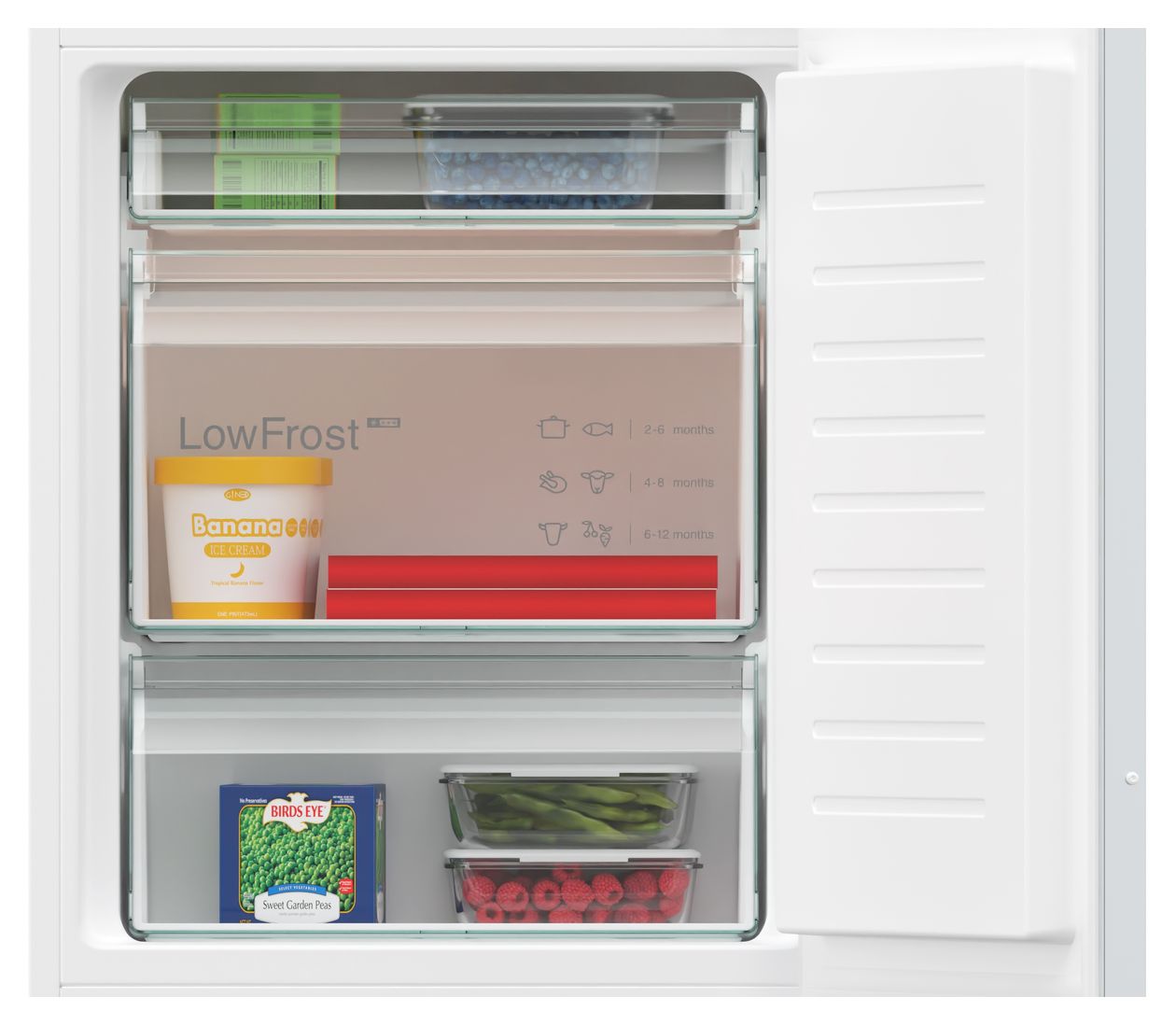 iQ300 KI86VVSE0 Schlepptür 183 l / 84 l 177,5 cm Einbau Kühl-/Gefrierkombination 229 kWh 