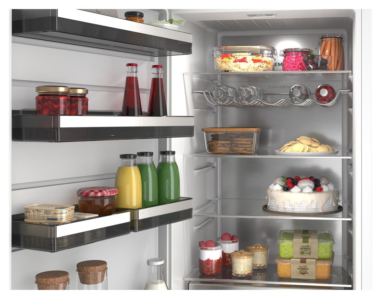 iQ300 KS36NEWCM 402 l Kühlschrank freistehend EEK: C 110 kWh Jahr  (Weiß) 