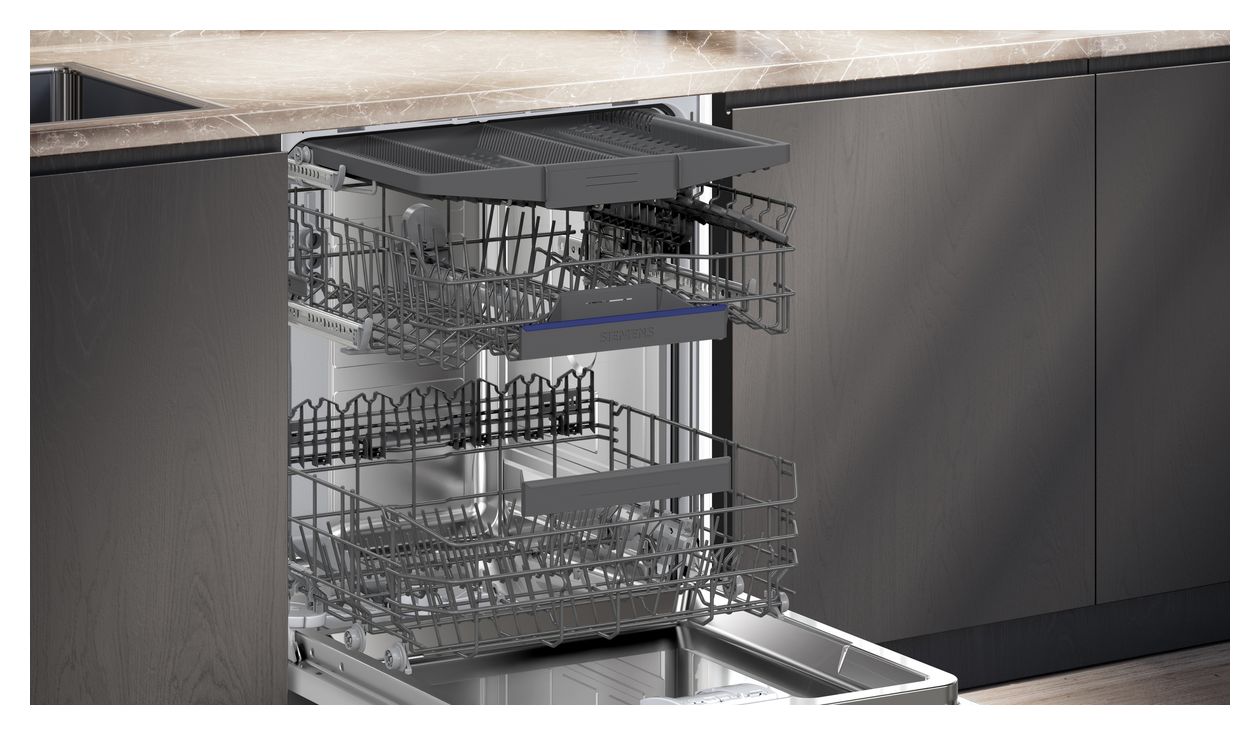 iQ300 SX53ES22CE 60 cm Geschirrspüler teilintegriert (ohne Front) Sehr leise 14 Maßgedecke aquaStop Funktion Wärmetauscher 