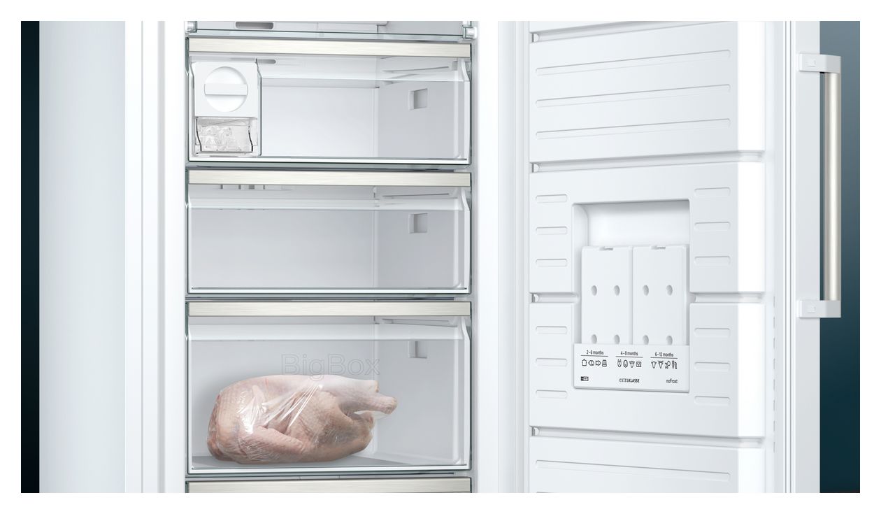 iQ500 GS51NEWCV 290 l Gefrierschrank 161 kWh Jahr NoFrost  (Weiß) 