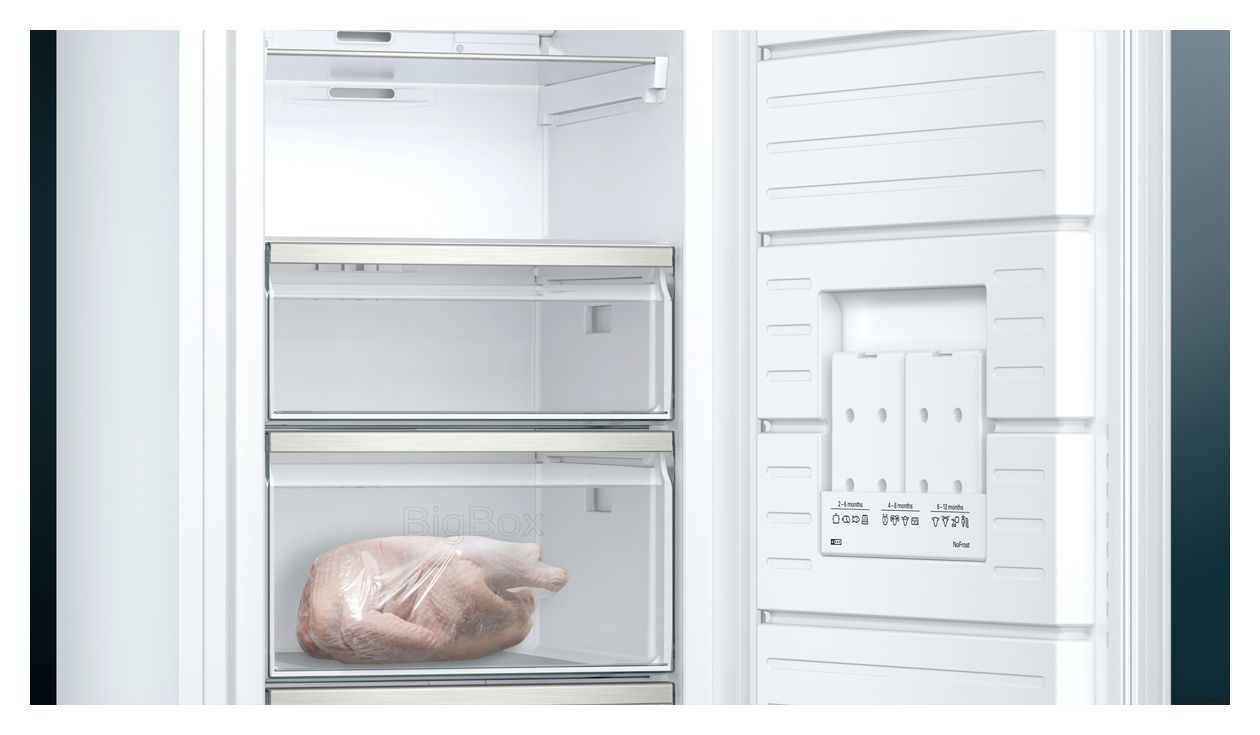 iQ500 GS51NUWDP 290 l Gefrierschrank 201 kWh Jahr NoFrost  (Weiß) 