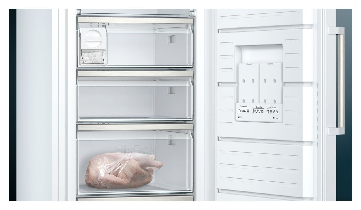 iQ500 GS54NAWCV 328 l Gefrierschrank 170 kWh Jahr NoFrost  (Weiß) 