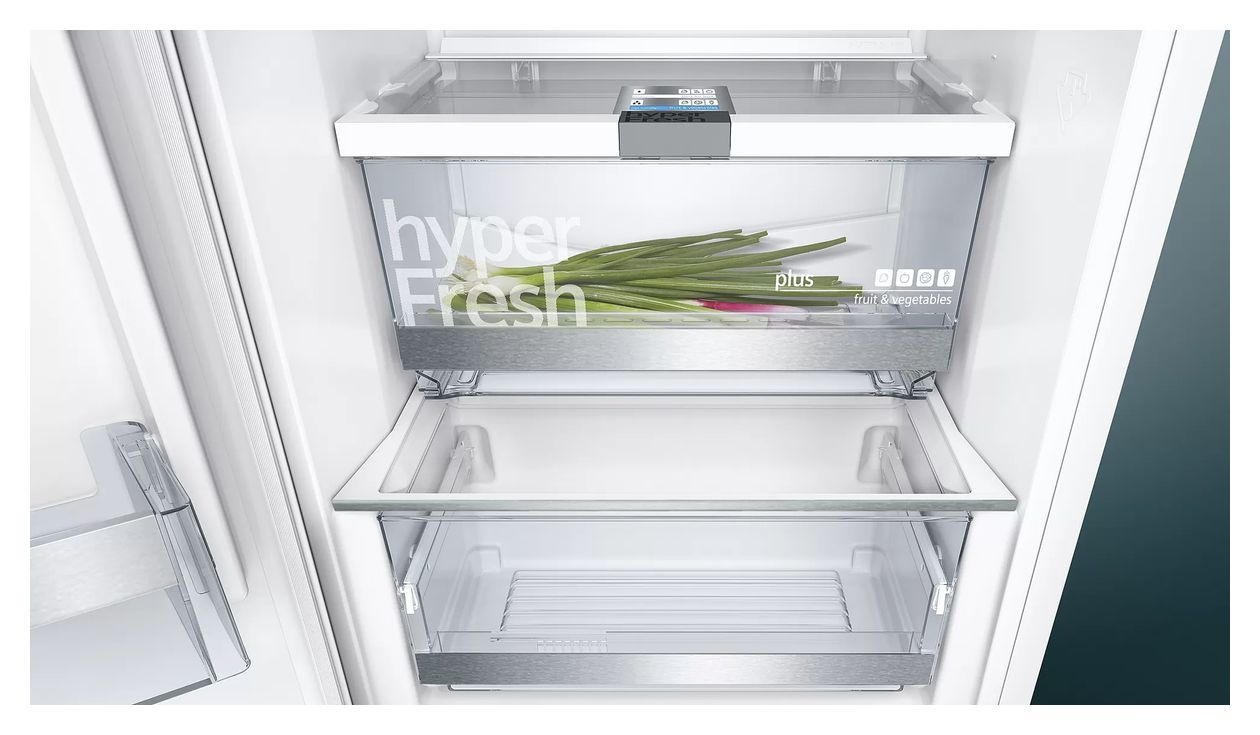 iQ500 KA95NAWEP Europäischer Side-by-Side Kühl-/ Gefrierkombination 346 l / 242 l NoFrost  (Weiß) 