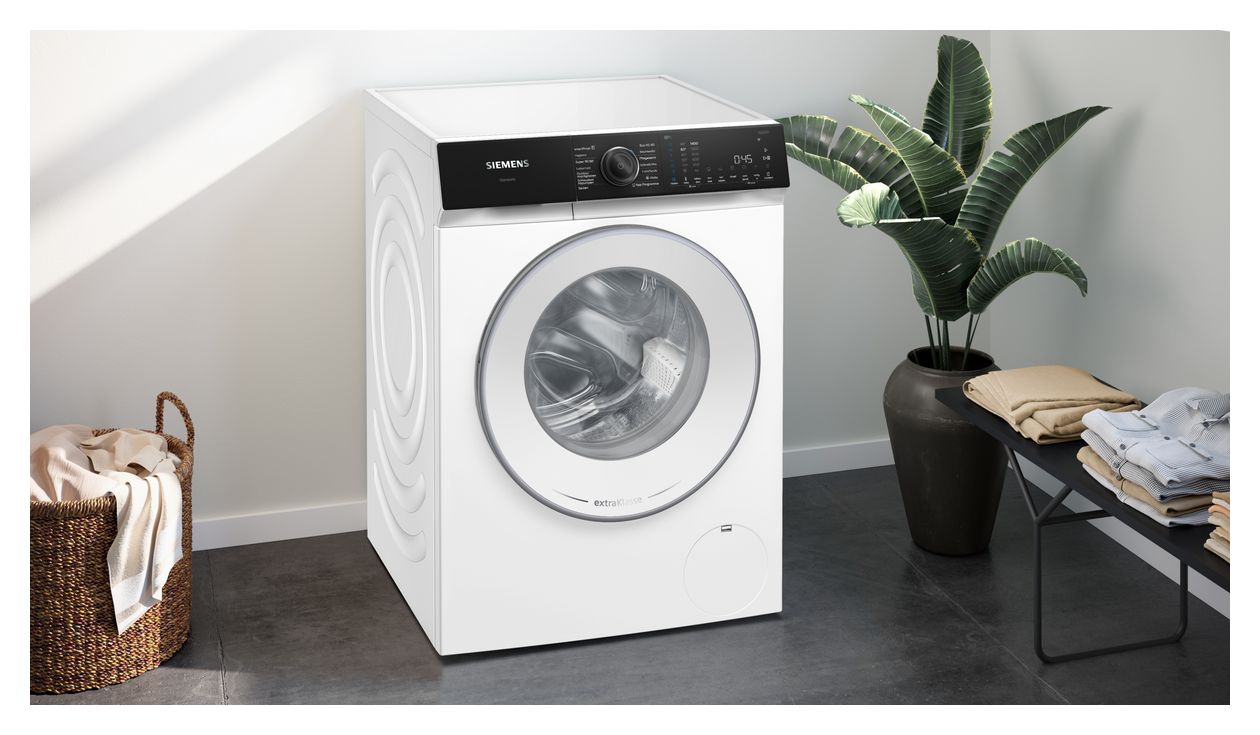 iQ500 WG44H2M90 9 kg Frontlader Waschmaschine 1400 U/min aquaStop Funktion 