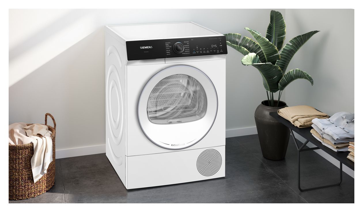 iQ500 WQ45H2B90 Wärmepumpen Trockner Frontlader AutoClean 