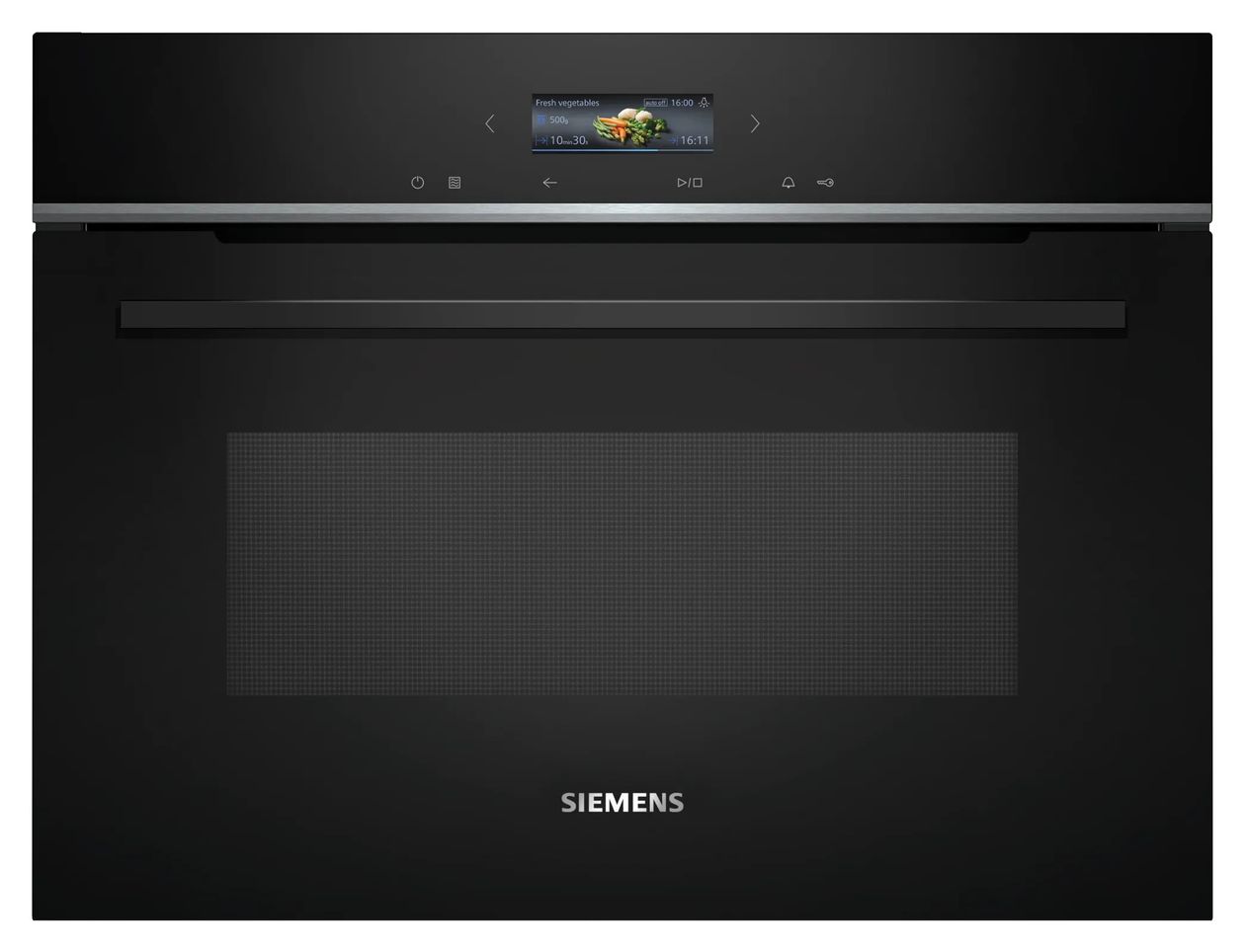iQ700 CE732GXB1 Einbau-Mikrowelle 1000 W Größe: groß 5 Stufen Grill (Schwarz) 
