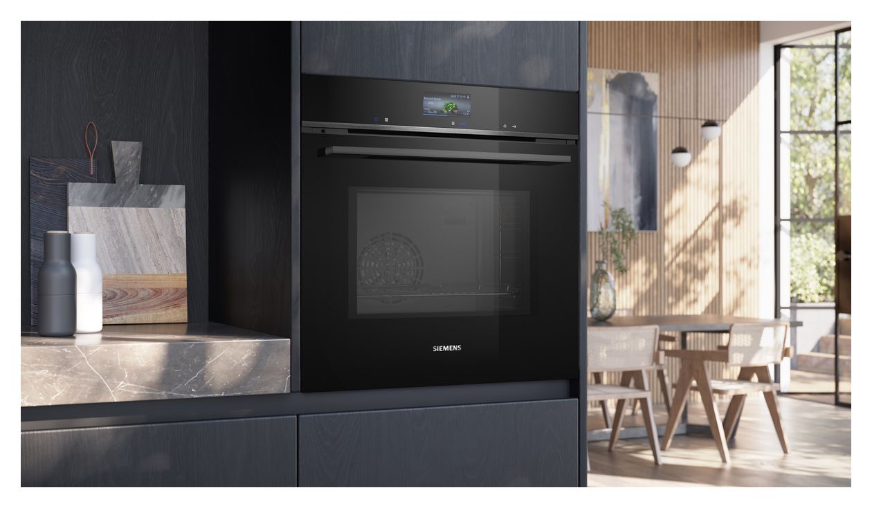 iQ700 HM736GAB1 Einbaubackofen groß Mikrowelle 