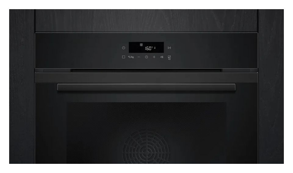 PQ31A8BMAT (HB271ABB3 + ED81ABS16E) Backofen-Set groß AutoClean activeClean mit autarkem 80 cm Induktions Kochfeld 