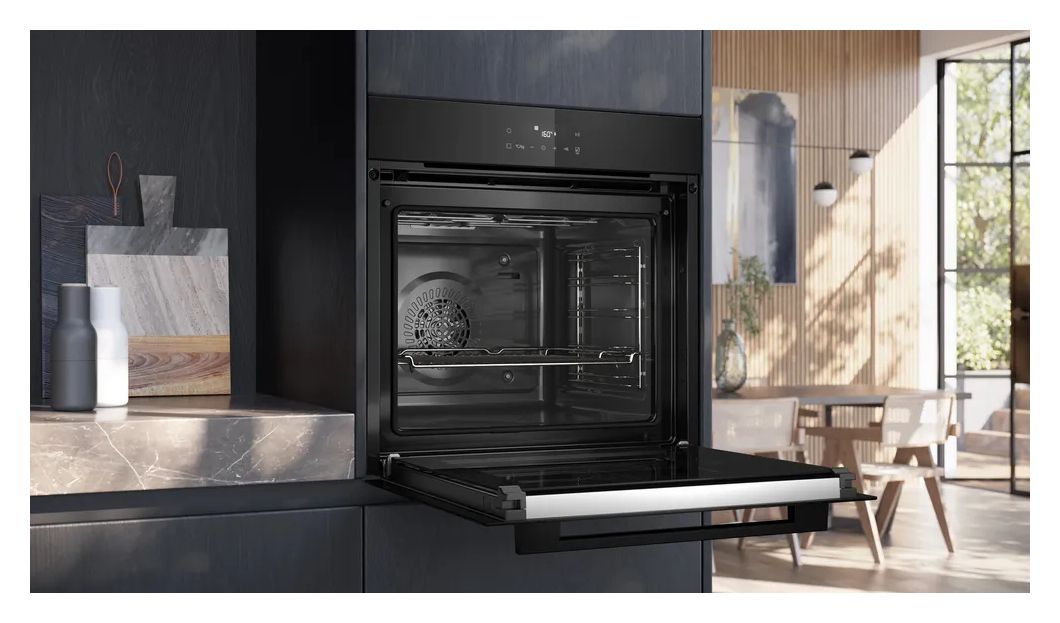 PQPOWER73K (HB271ABB3 + ET611AEA1E) Backofen-Set groß AutoClean activeClean mit autarkem 60 cm Glaskeramikkochfeld Kochfeld 