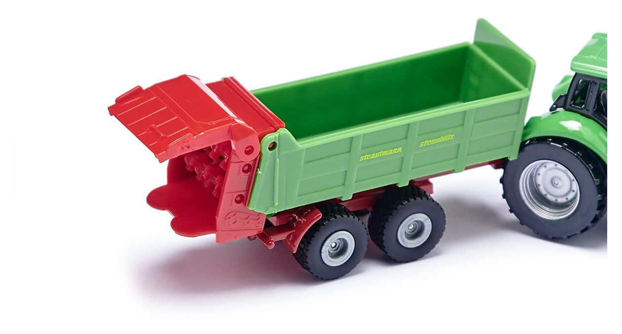 Traktor mit Universalstreuer 