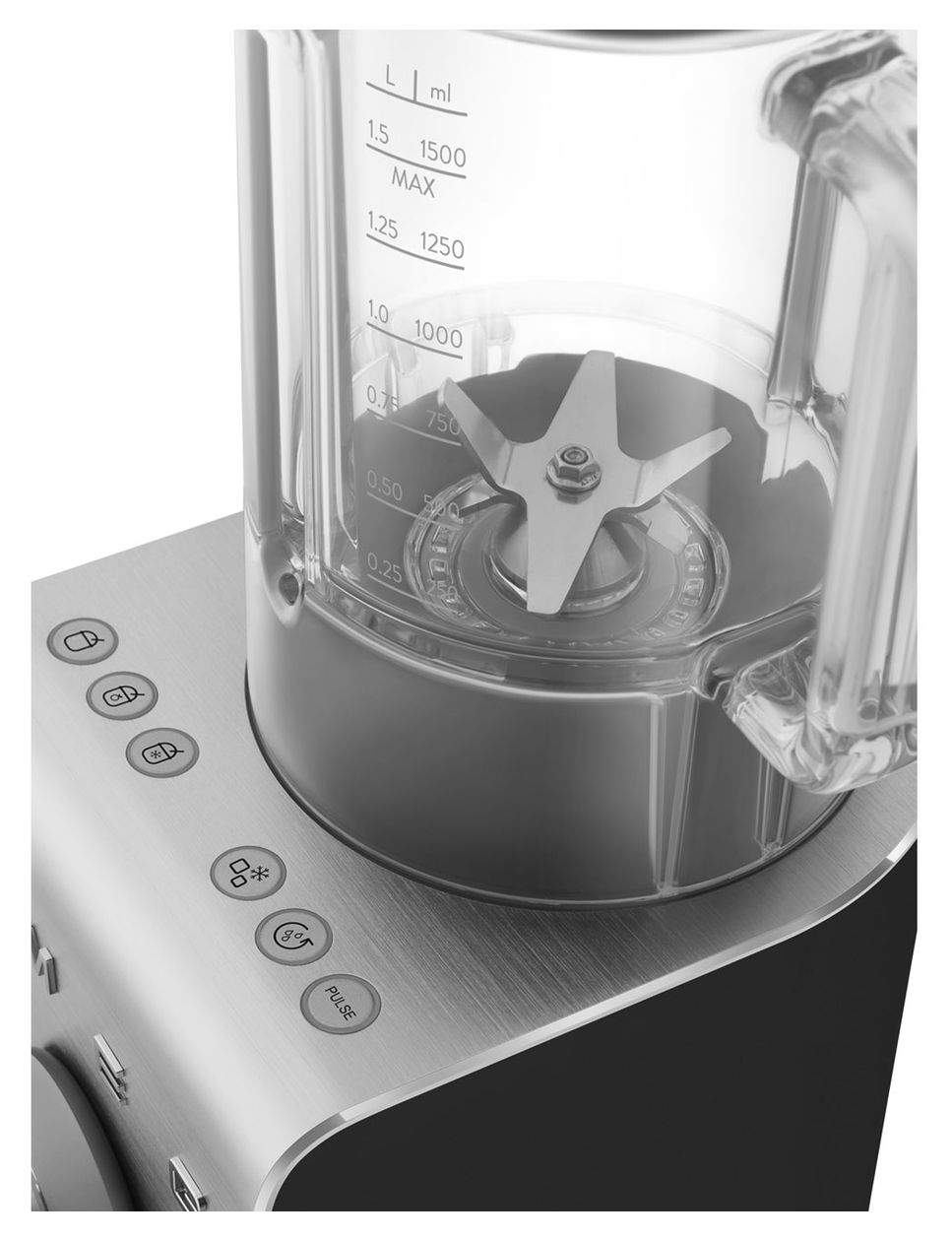 BLC02BLMEU 1,5 l Standmixer 9 Geschwindigkeiten 1400 W  (Schwarz) 