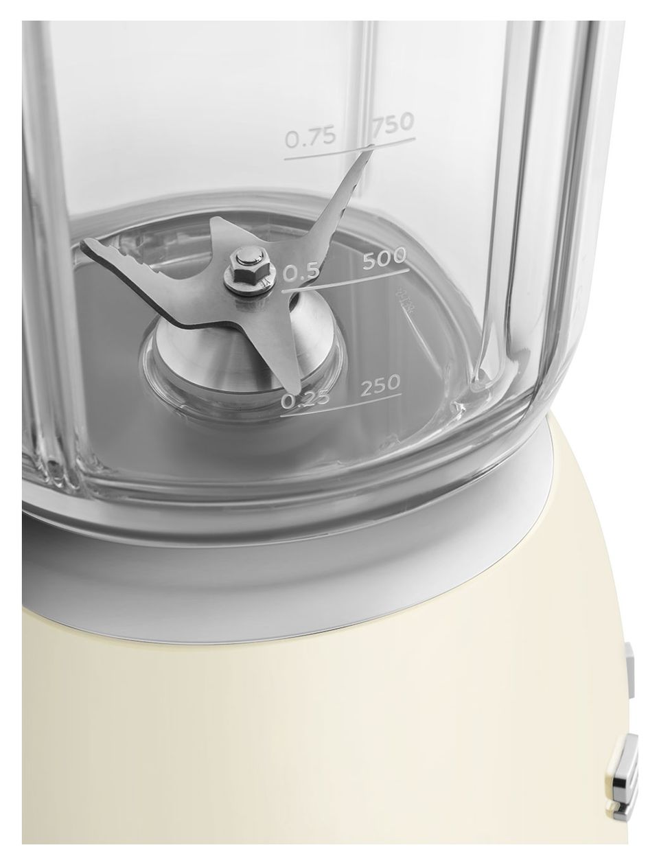 BLF03CREU 1,5 l Standmixer 4 Geschwindigkeiten 800 W  (Cremefarben) 