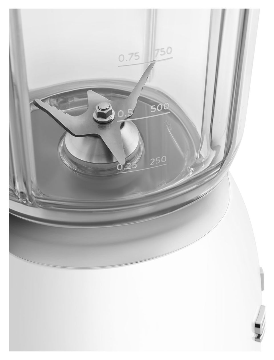 BLF03WHEU 1,5 l Standmixer 4 Geschwindigkeiten 800 W  (Weiß) 