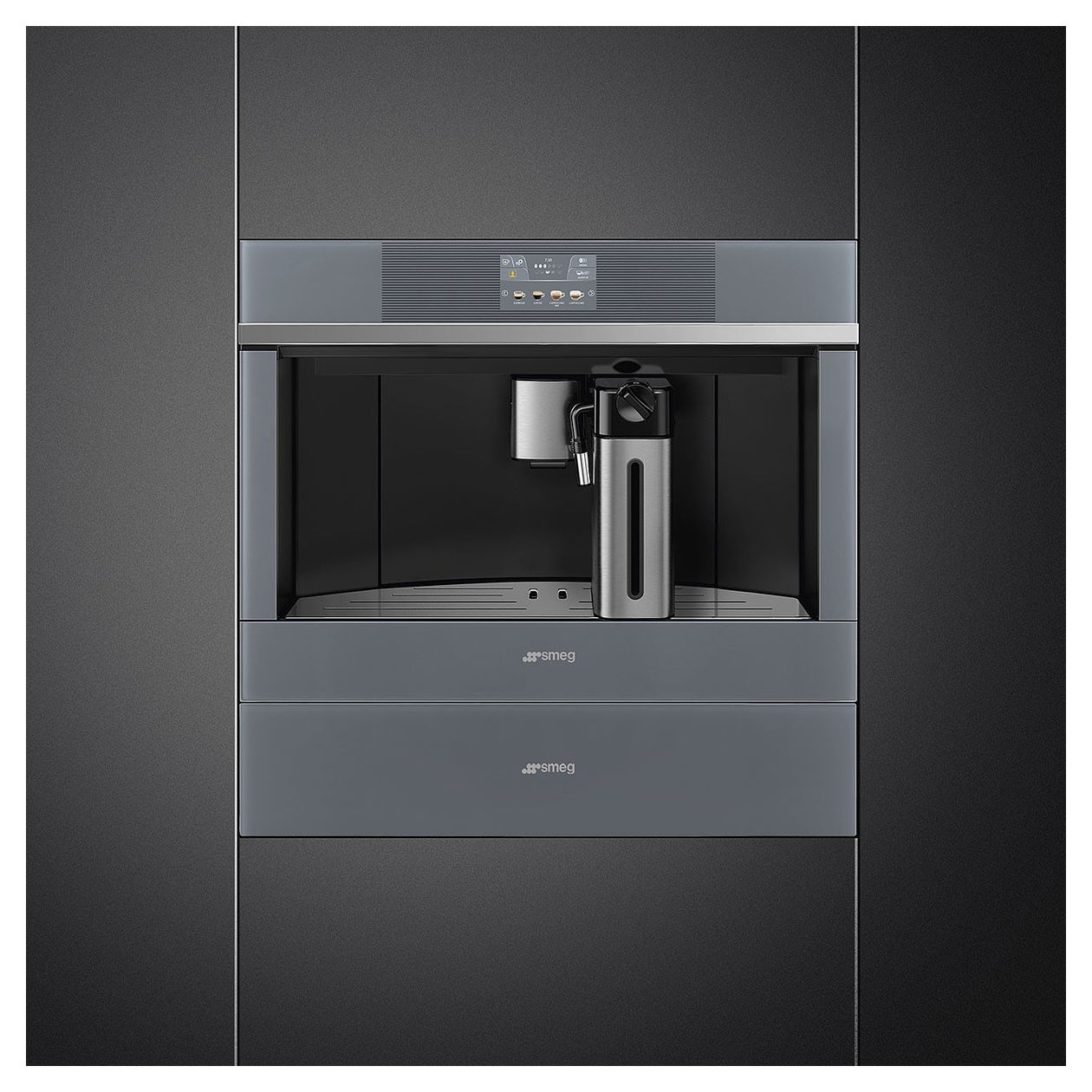 CMS4104S Kaffeevollautomat 15 bar 2,4 l (Silber) 