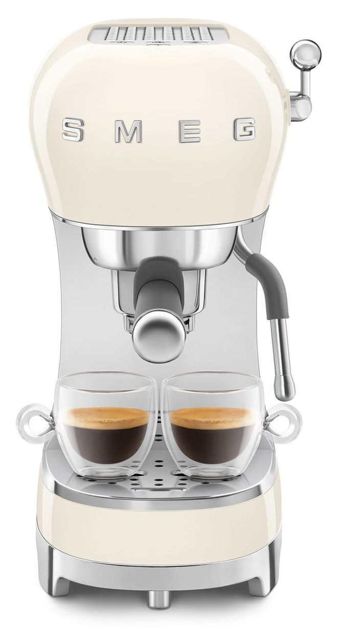 ECF02CREU Siebträger Kaffeemaschine 15 bar 1350 W  (Cremefarben) 