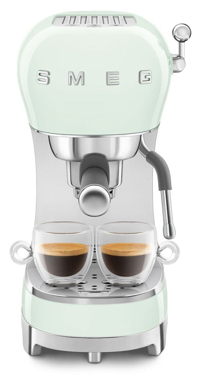 ECF02PGEU Siebträger Kaffeemaschine 15 bar 1350 W  (Grün) 