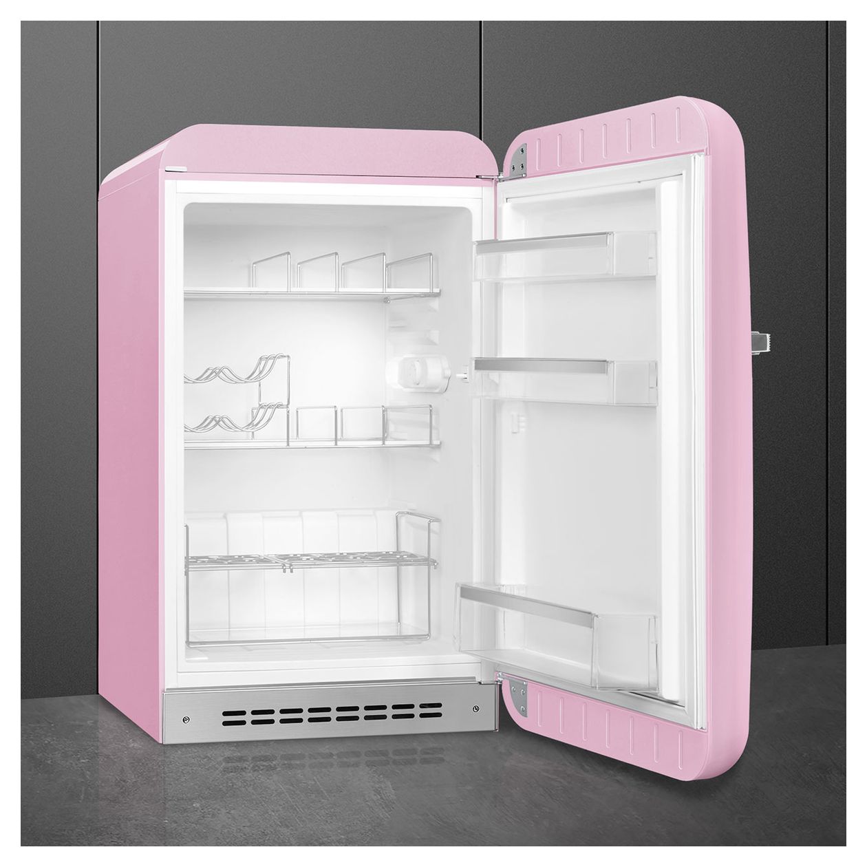 FAB10HRPK5 135 l / 135 l Kühlschrank freistehend EEK: E 88 kWh Jahr  (Pink) 