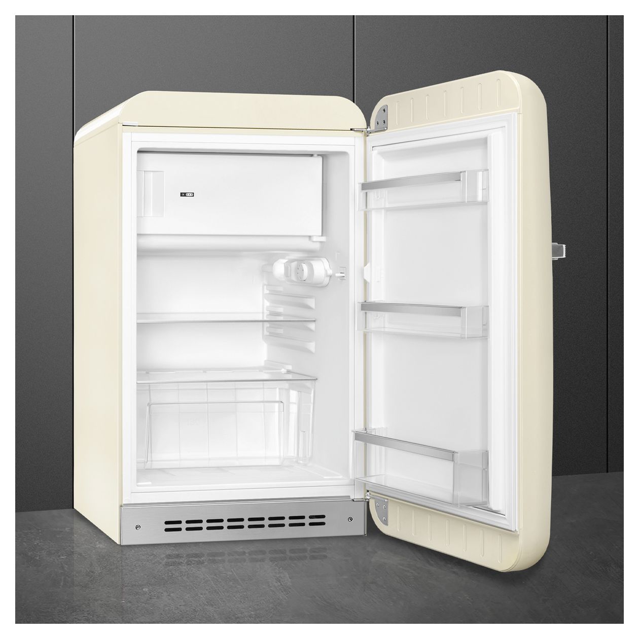 FAB10RCR6 122 l / 105 l Kühlschrank freistehend EEK: D 115 kWh Jahr  (Cremefarben) 