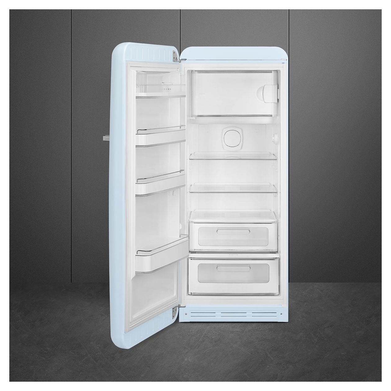 FAB28LPB6 270 l / 244 l Kühlschrank freistehend EEK: C 104 kWh Jahr  (Blau) 