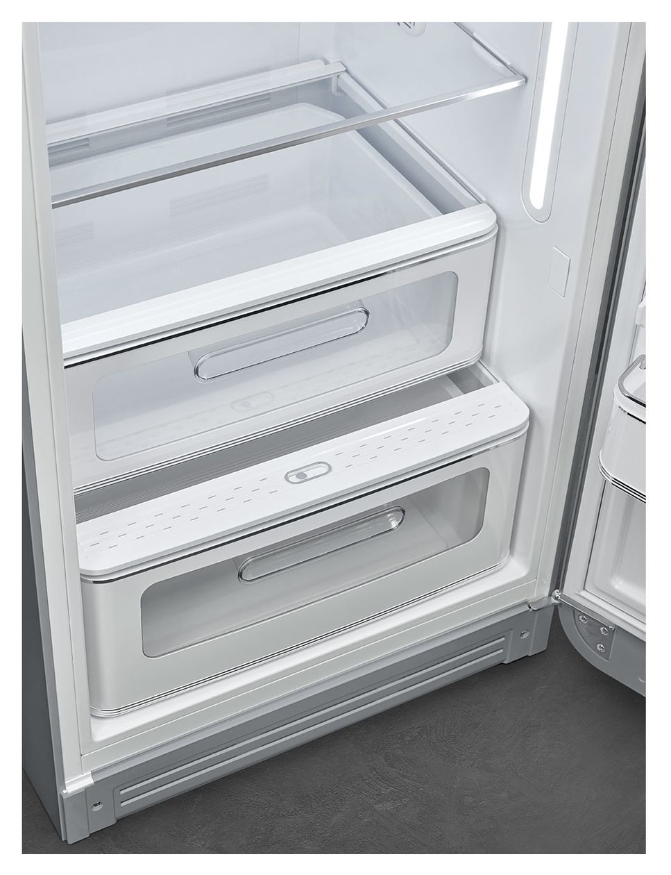FAB28RSV6 270 l / 244 l Kühlschrank freistehend EEK: C 104 kWh Jahr  (Silber) 