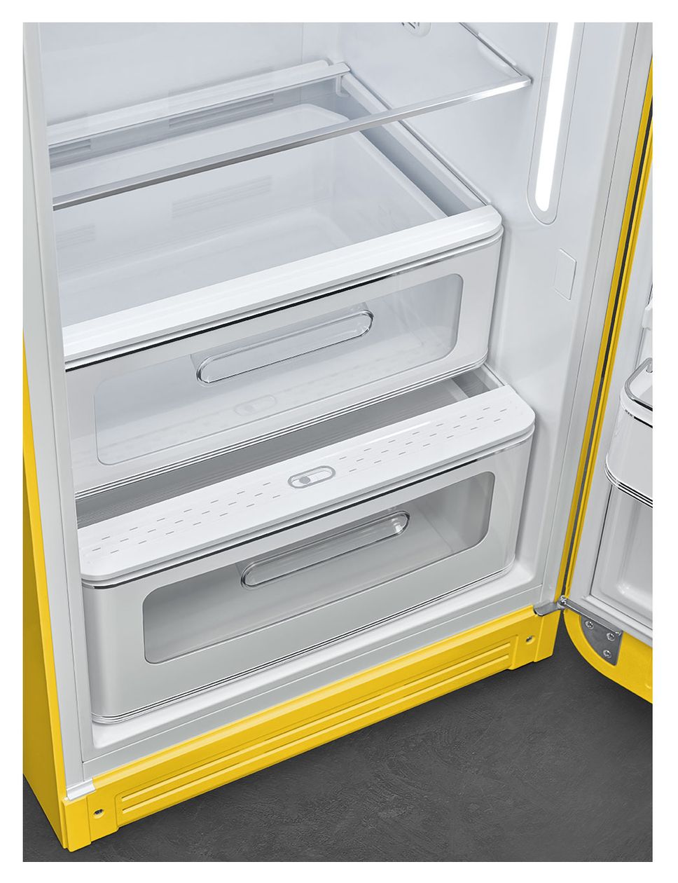 FAB28RYW6 270 l / 244 l Kühlschrank freistehend EEK: C 104 kWh Jahr  (Gelb) 