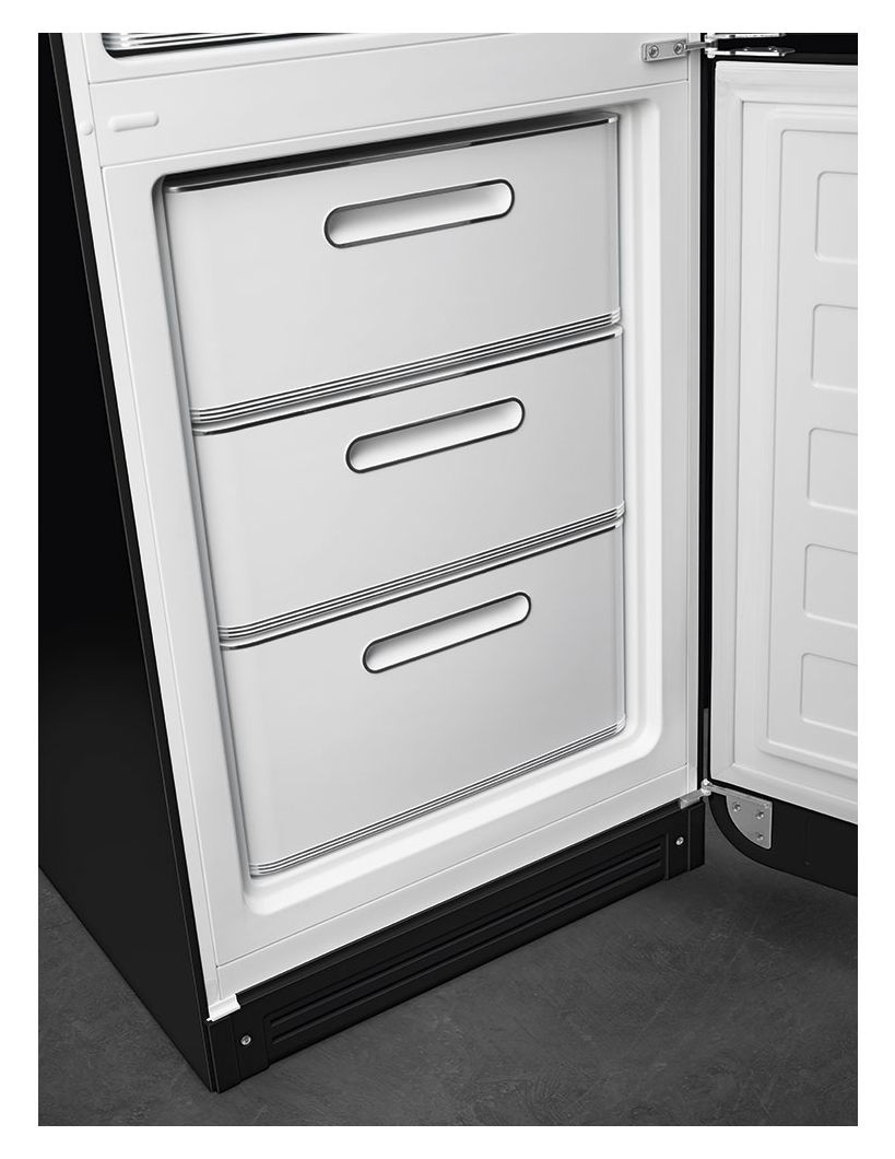 FAB32RBL6 234 l / 97 l Kühl-Gefrierkombi freistehend NoFrost 158 kWh Jahr  (Schwarz) 