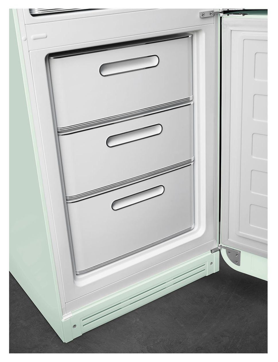 FAB32RPG6 234 l / 97 l Kühl-Gefrierkombi freistehend NoFrost 158 kWh Jahr  (Grün) 