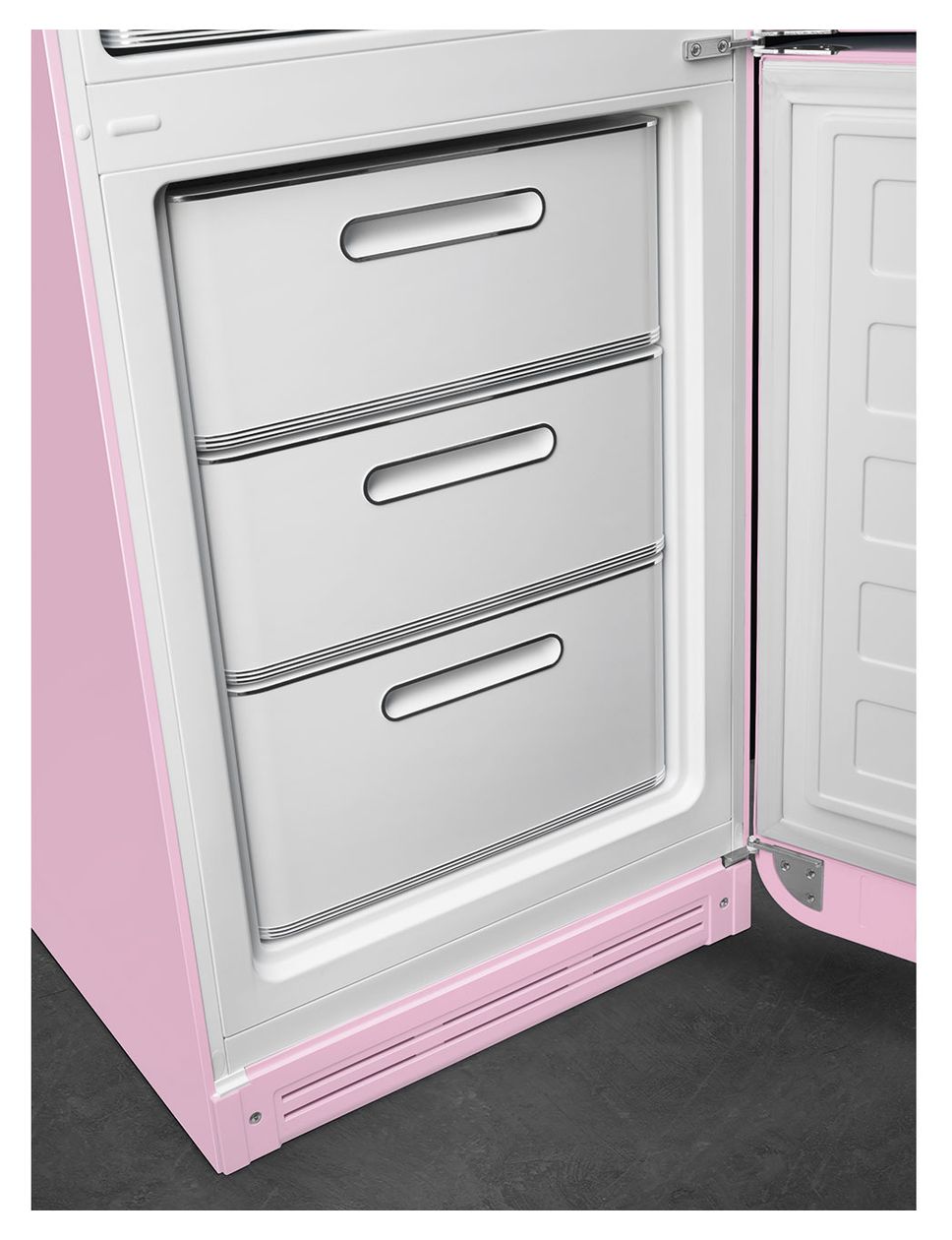 FAB32RPK6 234 l / 97 l Kühl-Gefrierkombi freistehend NoFrost 158 kWh Jahr  (Pink) 