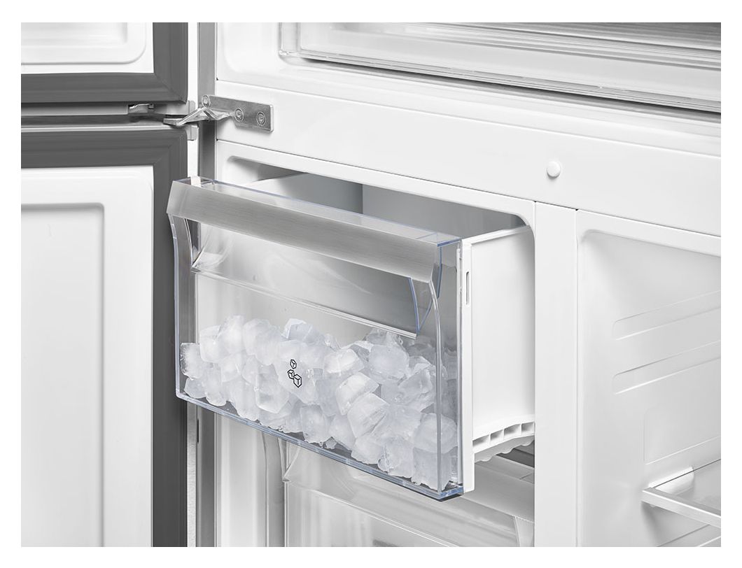 FQ60XDAIE Side-by-Side Kühl-/ Gefrierkombination French Door 376 l / 196 l 338 kWh NoFrost 1820 mm x 908 mm  (Edelstahl) 