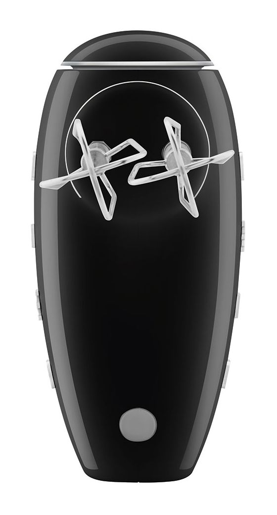 HMF01BLEU Handmixer 250 W 9 Stufen  (Schwarz) 