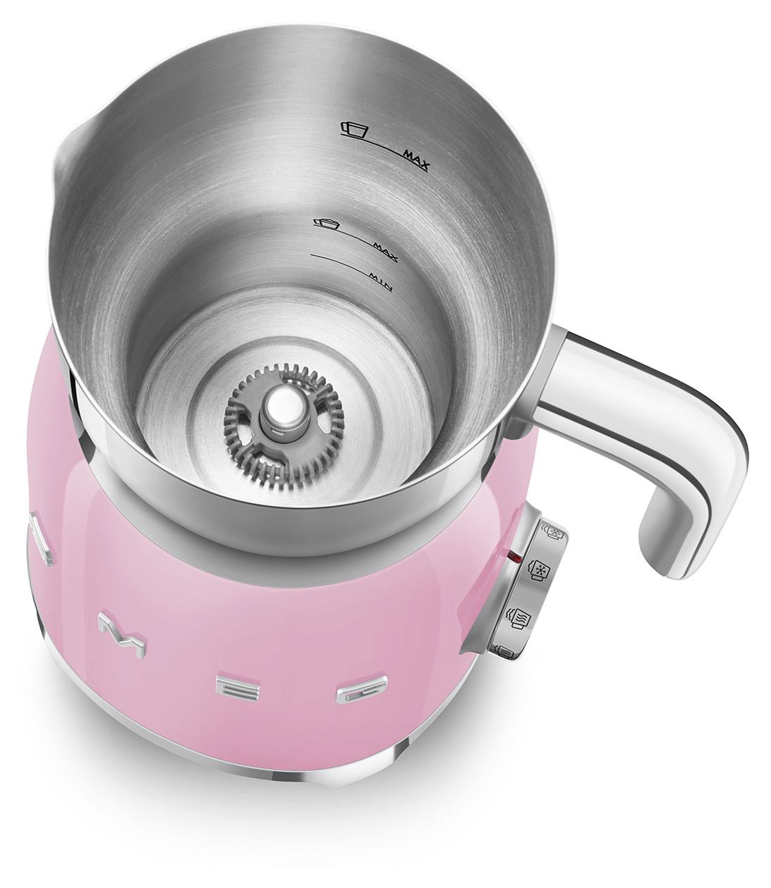 MFF01PKEU Milchaufschäumer Automatischer Milchaufschäumer/-wärmer ca. 250 ml  (Pink) 