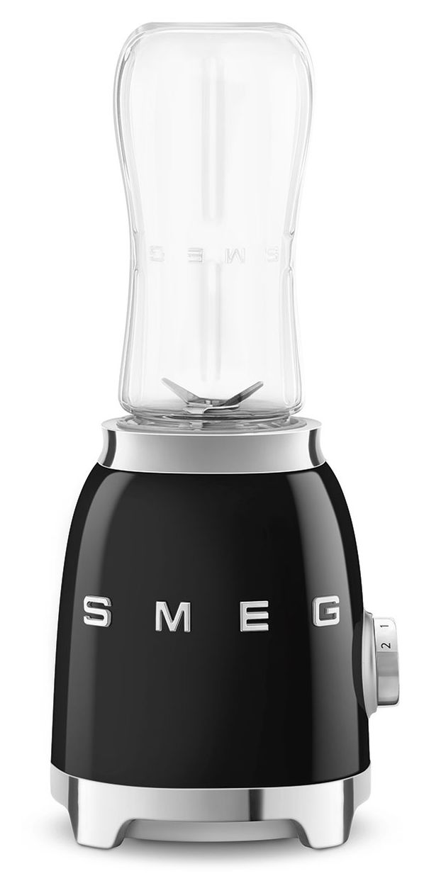 PBF01BLEU 50's Retro Style 0,6 l Standmixer 2 Geschwindigkeiten 300 W  (Schwarz) 