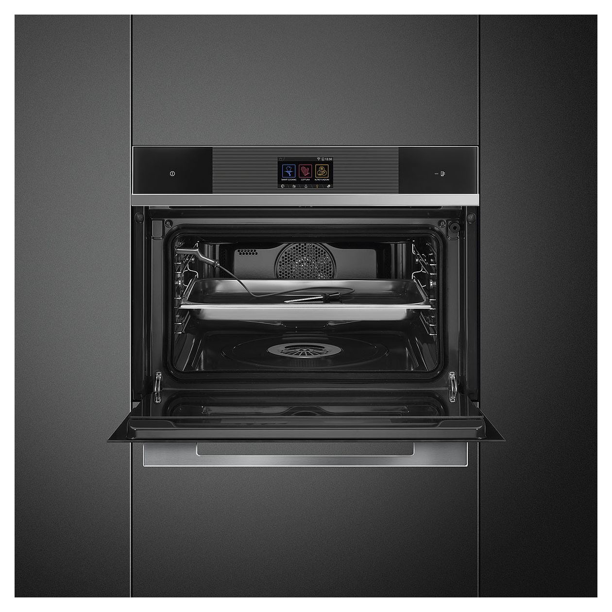 SF4104WVCPN Einbaubackofen 41 l Dampfgaren AutoClean 