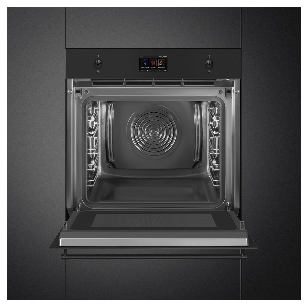 SO6303APN Einbaubackofen 68 l Dampfgaren AutoClean Mikrowelle 