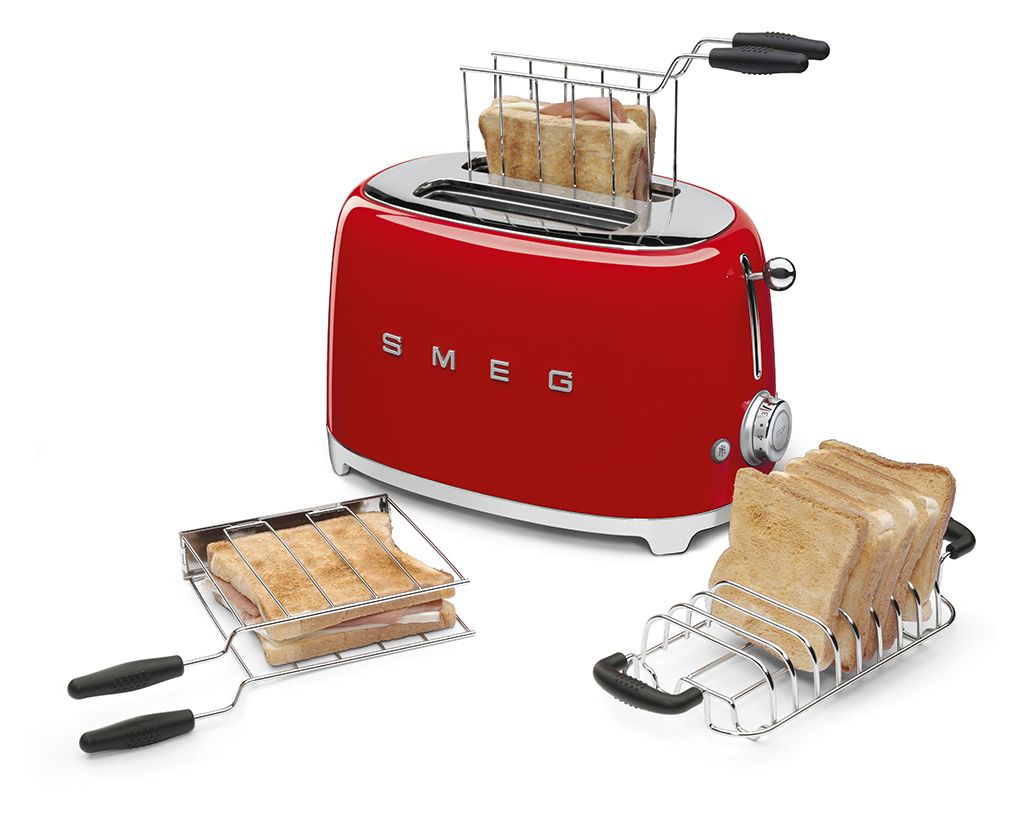 TSF01RDEU Toaster 950 W 2 Scheibe(n) 6 Stufen  (Rot) 