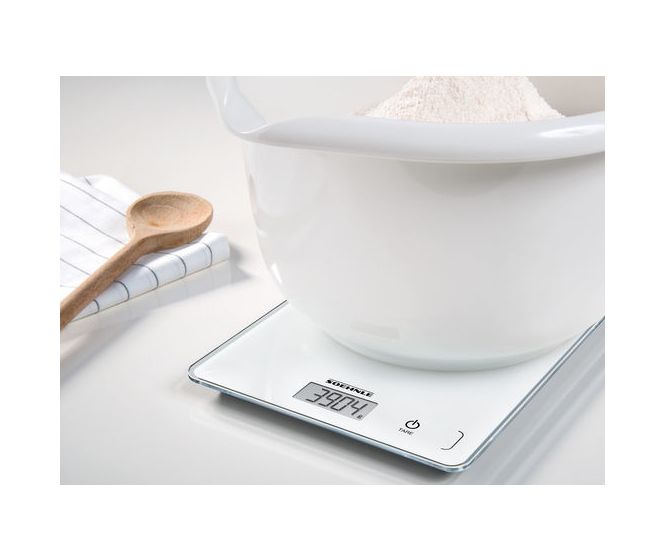 61501 Page Compact 300 Elektronische Küchenwaage bis 5 kg Genauigkeit 1 g  (Weiß) 