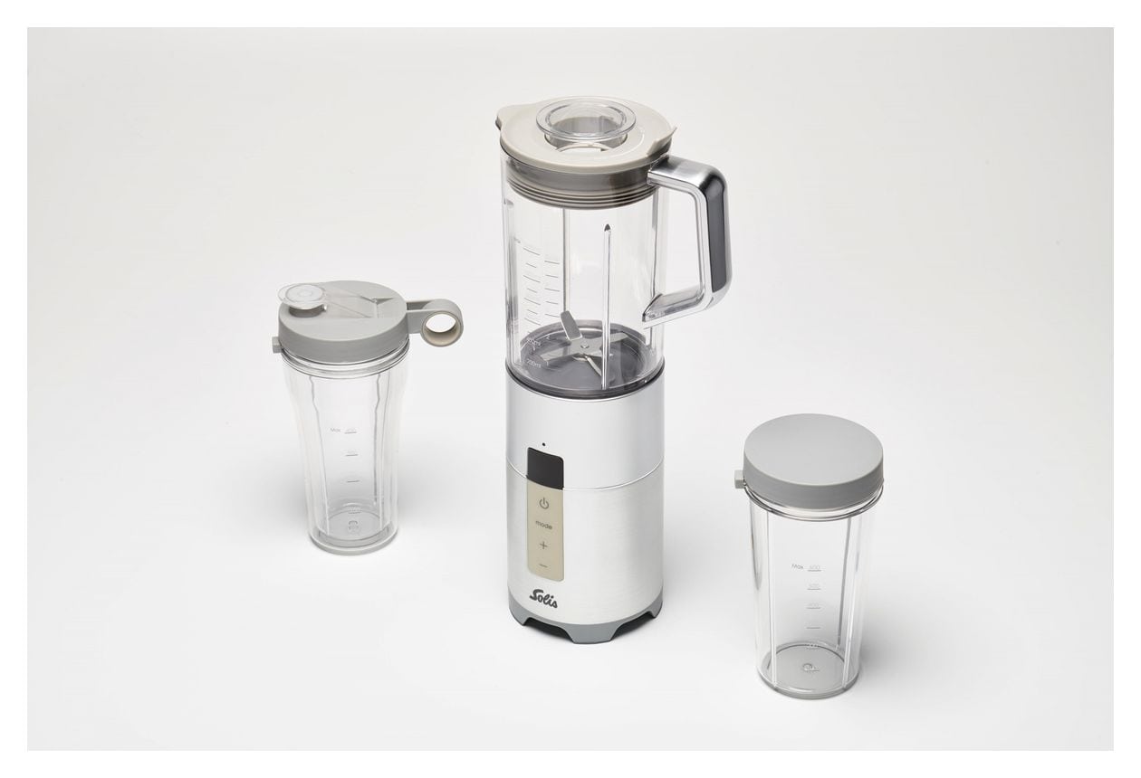 8327  Perfect Blender Pro Slim 0,6 l Standmixer 5 Geschwindigkeiten 1000 W  (Silber) 