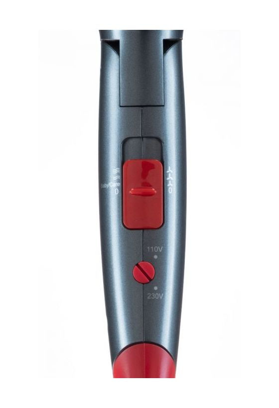 961.71 Home & Away Haartrockner 1800 W  (Schwarz, Rot) 