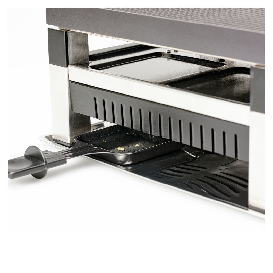 977.56 5-in-1 Tischgrill für 4 Personen 1020 W  (Schwarz/Silber) 