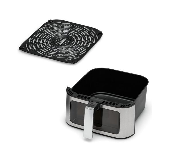 Air Fry & Dry XL Heißluftfritteuse 7,5 l 1870 W  (Schwarz, Silber) 