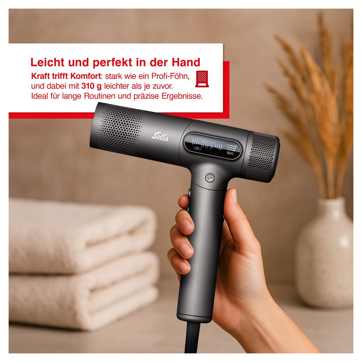 AirVolution 280 Haartrockner 1600 W  (Schwarz) 