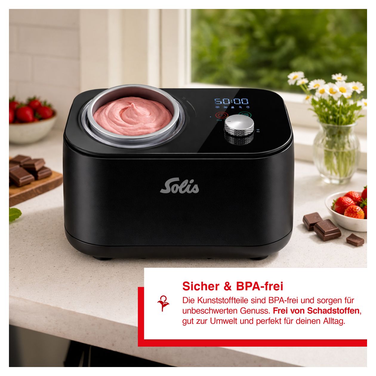 Ice Dream Machine 1 l Eismaschine 100 W 