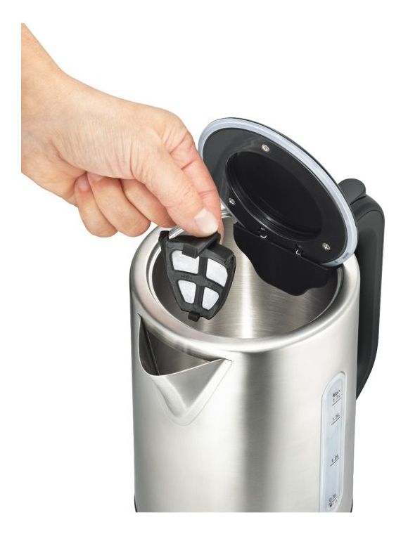 Vario Temp Kettle 1,7 l Wasserkocher 2200 W  (Edelstahl) 