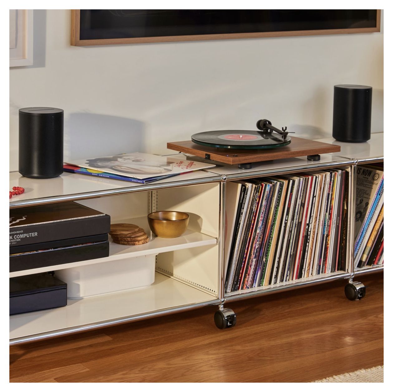 Era 100 SL Wlan Lautsprecher mit Bluetooth  (Schwarz) 