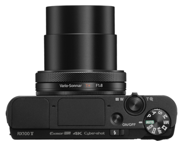 Cyber-shot RX100 V  Kompaktkamera 2,9x Opt. Zoom (Schwarz) 